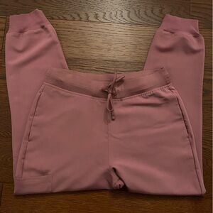 Mandala scrub bottoms. High waisted small petite joggers.